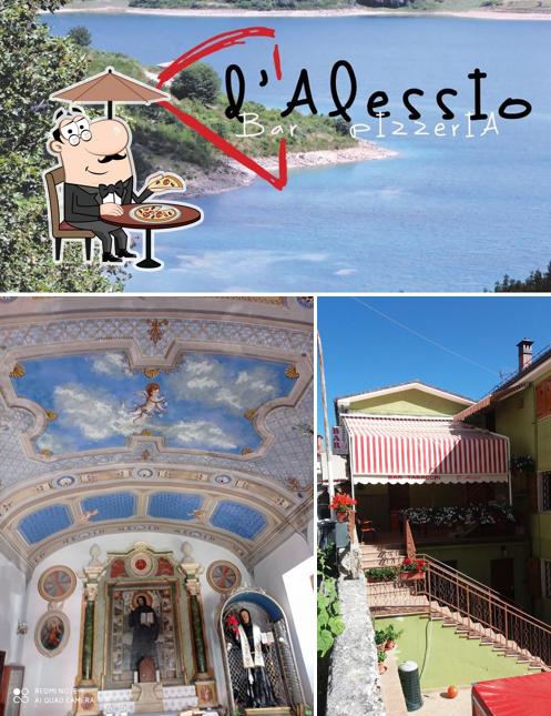 Gli esterni di Bar Pizzeria Alimentari D'Alessio