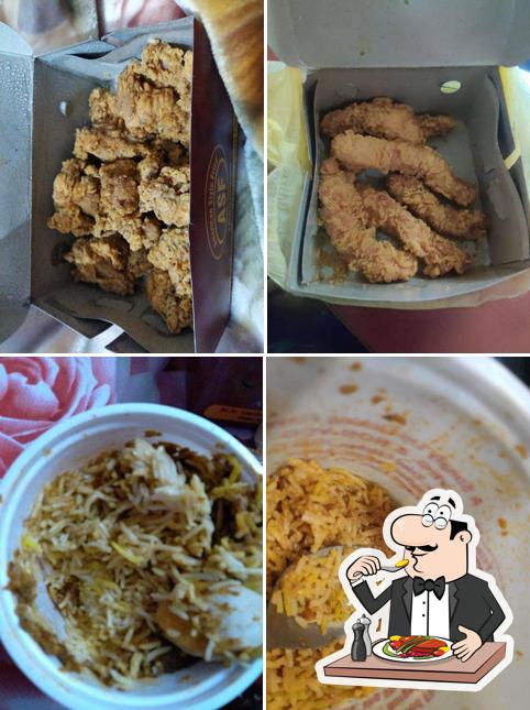 Food at American Style Fried