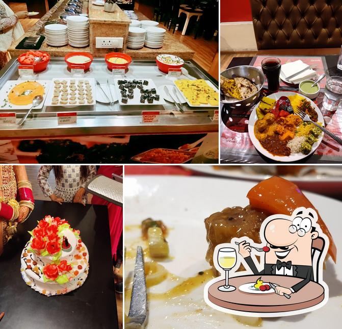 Food at Buffet Hut