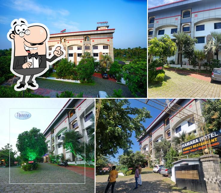 Check out how Hamara Hotels & Bar Thrissur looks outside