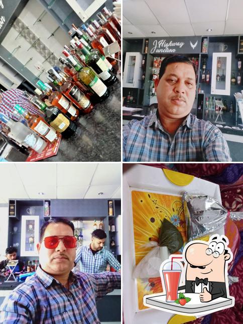 Enjoy a beverage at Highway junction hard bar and restaurant