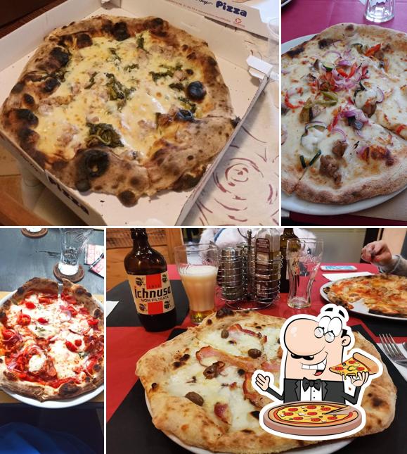 A I 4 Mori Pizzeria, puoi goderti una bella pizza