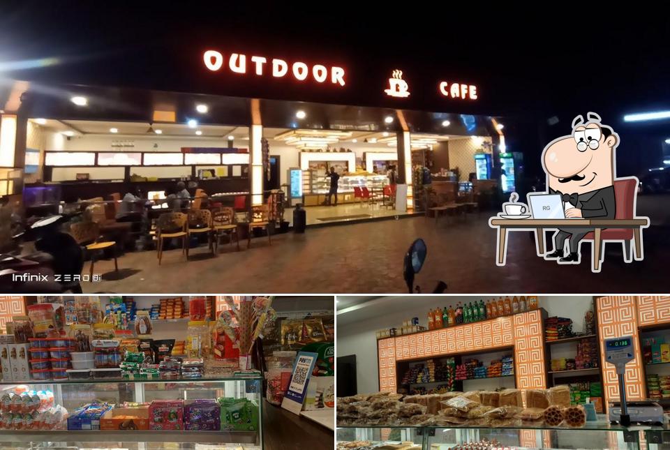 Check out how Outdoor Cafe looks inside