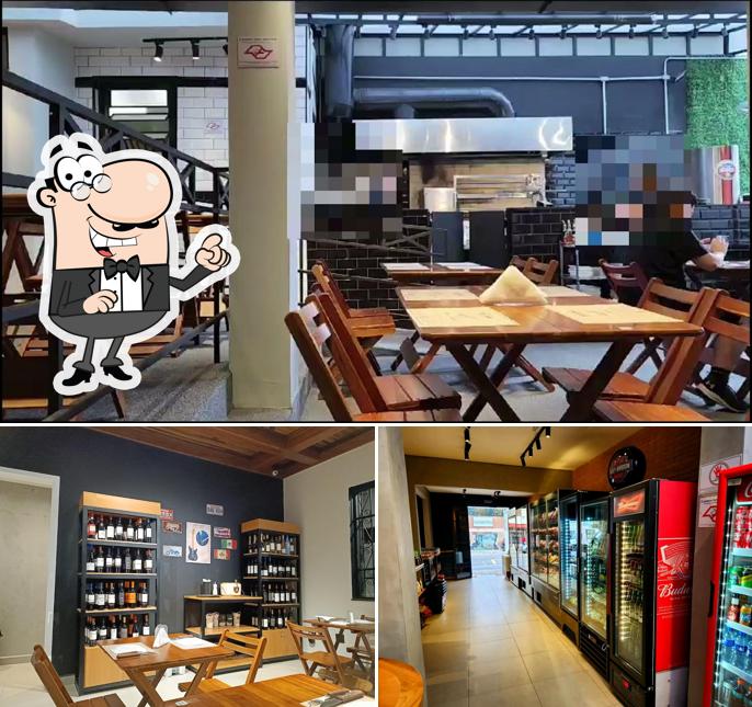 O interior do Parrilla Secreta