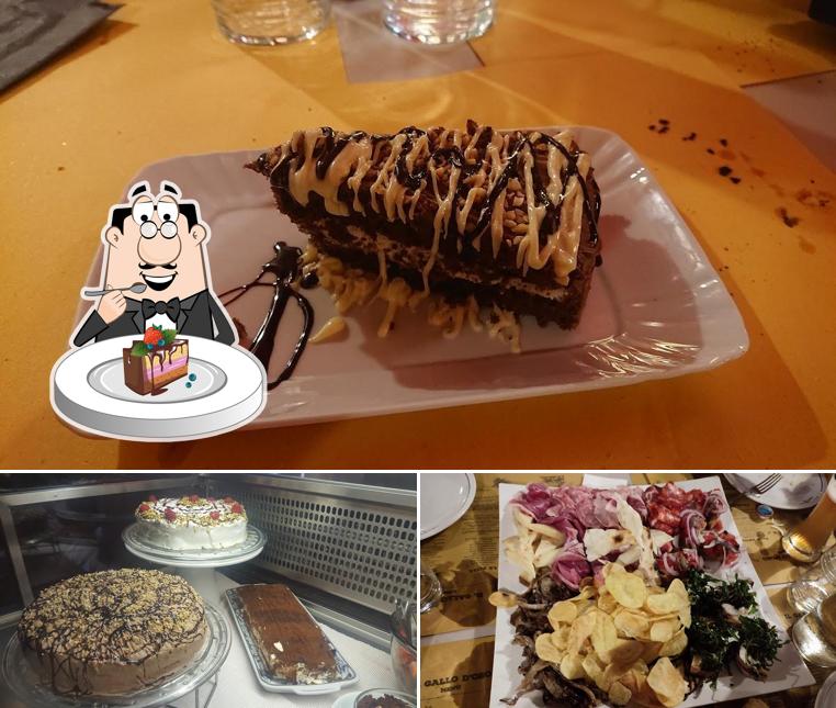 Torta al cioccolato al Ristorante Il Gallo D'Oro