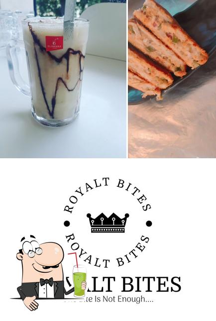 Enjoy a beverage at Royal Bites