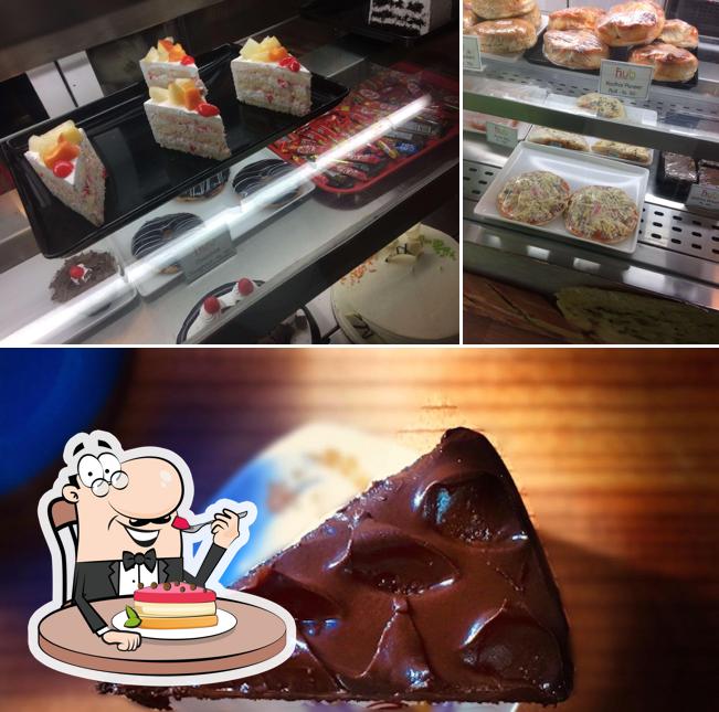 The Hub serves a range of sweet dishes