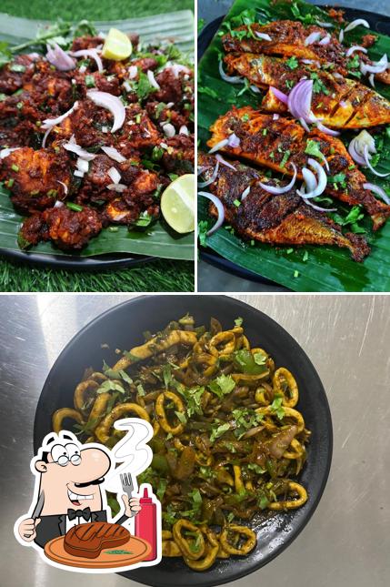 Try out meat meals at Toddy Village
