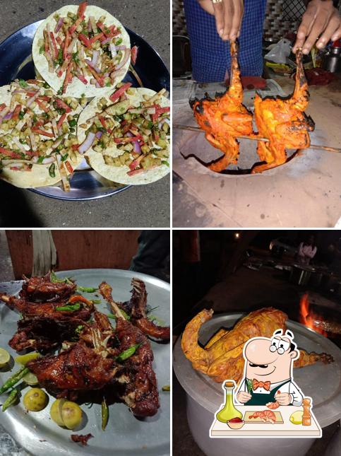 Get seafood at किशन ढाबा