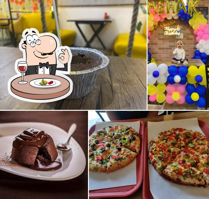 Meals at Rockers Pizza Bhopura