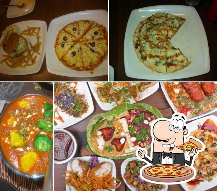 Try out different types of pizza