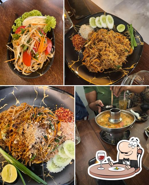 Meals at Thai Alley Restaurant