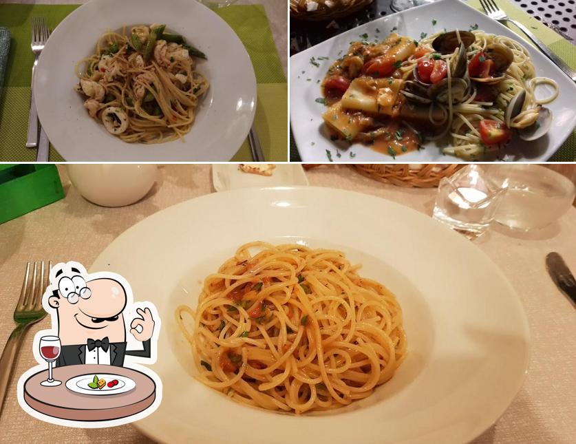 Platti al Trattoria Antico Cortile Ristorante Pesce