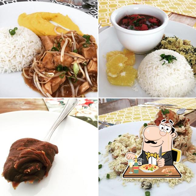 Comida em Bistrô de Raiz
