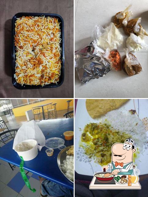 Fried rice at Andhra Bhojanam