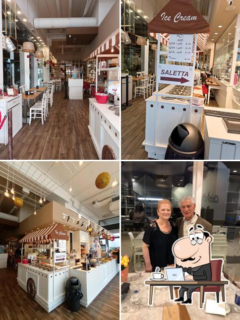 Gli interni di Bacio di Latte Bakery Outlet Molfetta