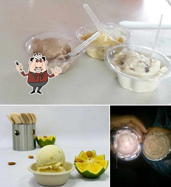 Food at Jaysingh's Icecream