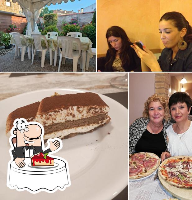 Pizzeria da Gimo serve un'ampia selezione di dessert