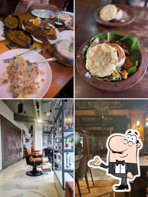 The interior of Raandhal Restaurant