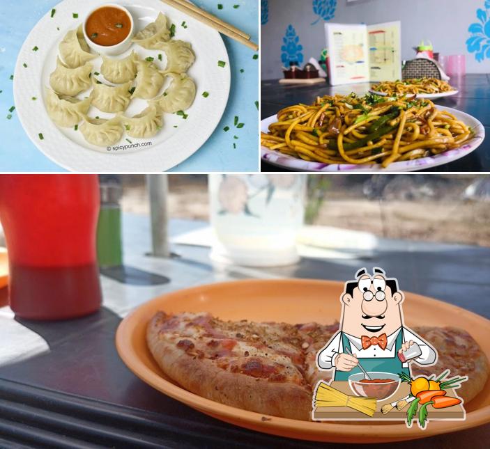 Spaghetti bolognese at Bit and bites cafe