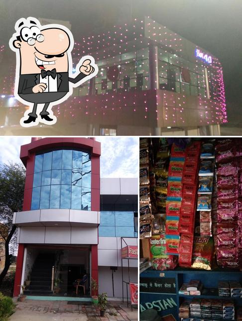 Check out the image depicting exterior and food at CITY CORNER HOTEL&FAIMILY RESTAURANT LODHI GANJ