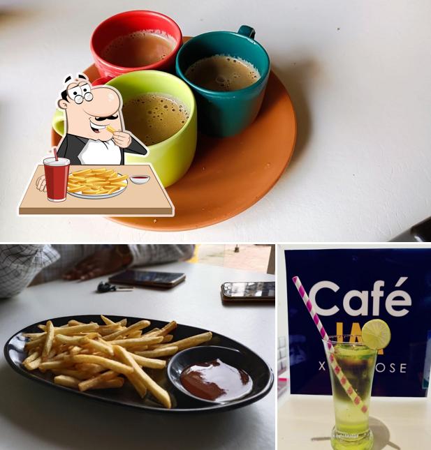 French fries at Cafe JM Jai Malhar Cafe Kolhapur