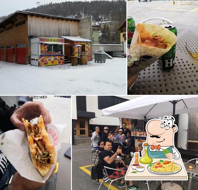 Cibo al Doner Kebab St.Moritz