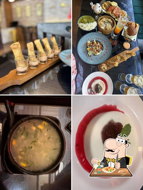 Food at Make My Day Cafe