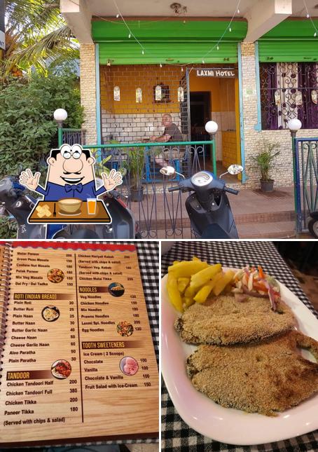 Food at Rupesh's Bar & restaurant