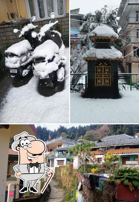 Check out how Sanji's Cafe MILKY WAY looks outside