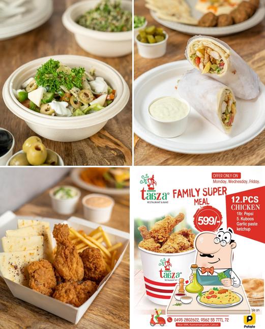 Meals at Taaza Restaurant