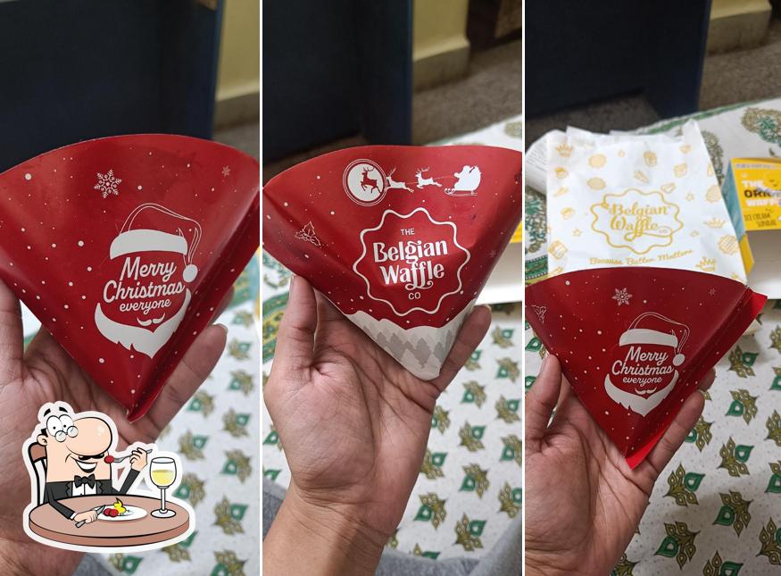 Food at The Belgian Waffle Co