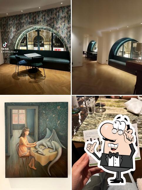 Gli interni di Vik Pellico Otto Restaurant