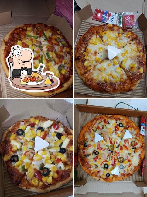 At 24 Pizza Factory, you can try pizza