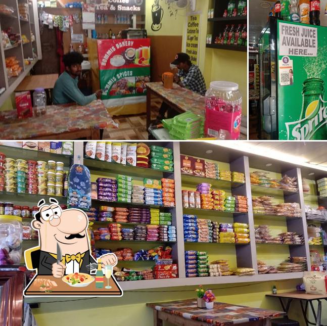 Food at Bommis bakery