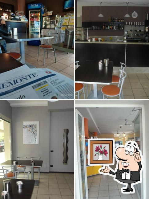 Gli interni di Break Caffè