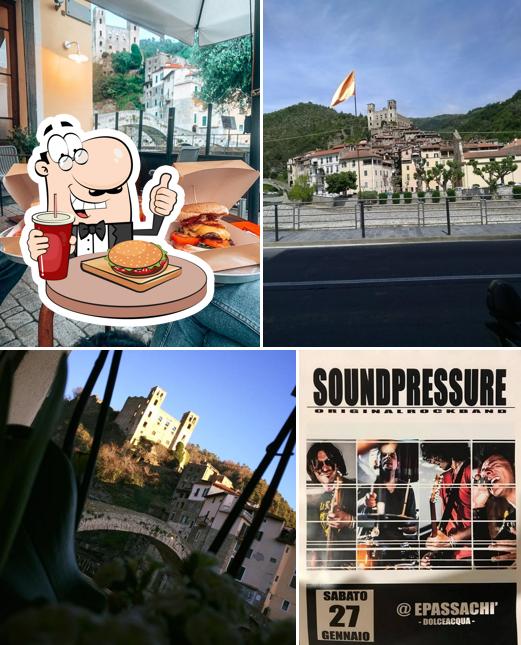 Prenditi un hamburger a STEAKHOUSE EPASSACHI DOLCEACQUA