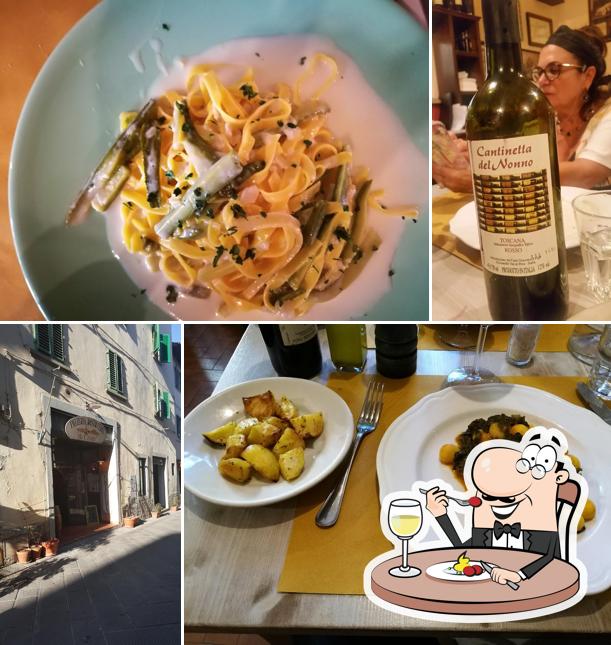 Cibo al Cantinetta del Nonno