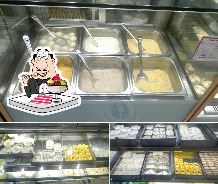 Chetak Sweet Point Airoli provides a number of sweet dishes