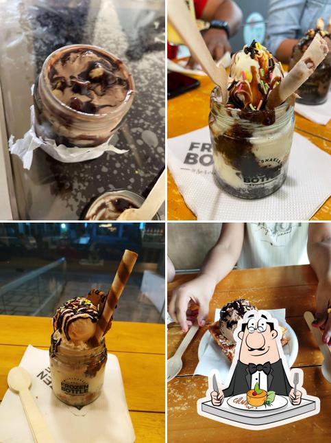 Food at Frozen Bottle - Milkshakes, Desserts, and Ice Cream