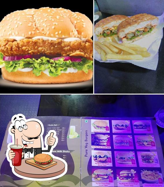 Get a burger at Hot Burger
