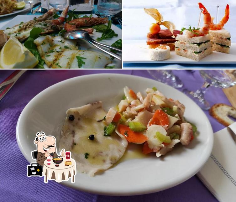 Cibo al Ristorante La Cannuccia