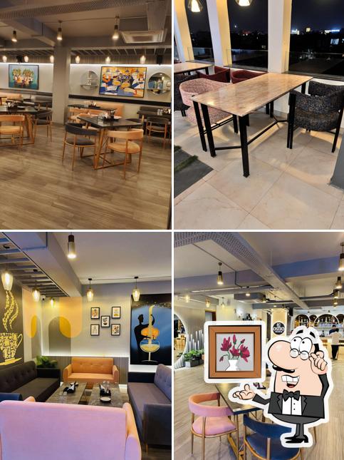 The interior of Osito Jaipur