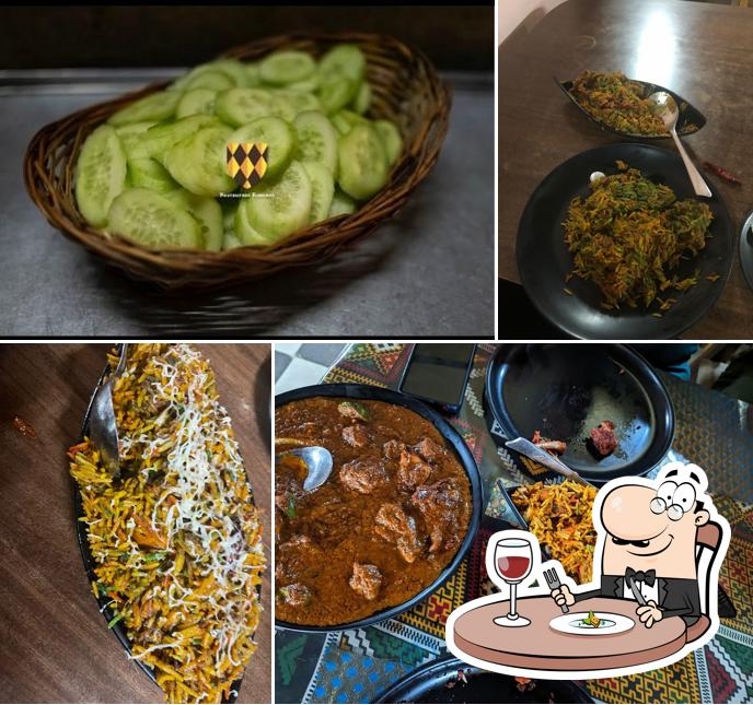Food at Alibaba restaurant jaisalmer