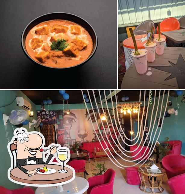Check out the image showing food and interior at BAGPIPER CAFE JALORE