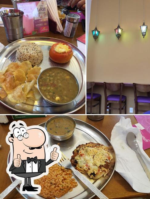 Here's a pic of Gouranga Veggie