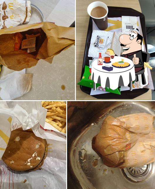 Cheese plate at McDonald's