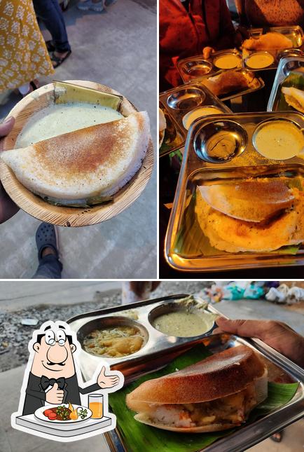 Meals at traditional mulbagal dosa