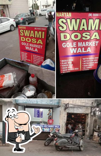 See this photo of Swami dosa gole market wala