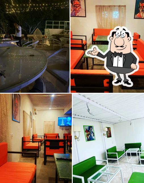 The interior of The Last Ride Cafe & Lounge